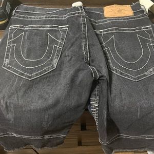 True religion Shorts. never worn